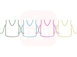 Avental Escolar - Cores