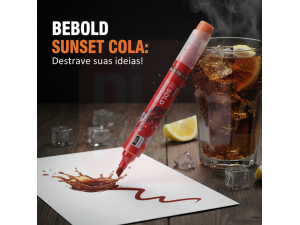Marca-texto Be Bold Food Edition - Cola